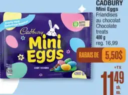 Jean Coutu CADBURY Mini Eggs Chocolate treats offer