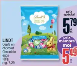 Jean Coutu LINDT Chocolate eggs offer