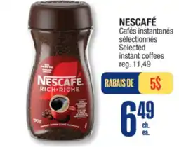 Jean Coutu NESCAFÉ Selected instant coffees offer