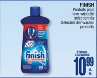 Jean Coutu FINISH Selected dishwasher products offer