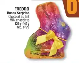Jean Coutu FREDDO Bunny Surprise Milk chocolate offer