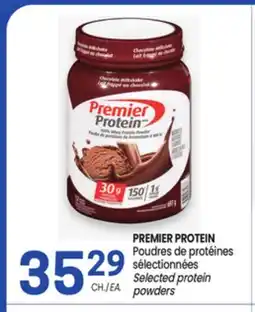 Uniprix PREMIER PROTEIN Poudres de protéines sélectionnées / Selected protein powders offer