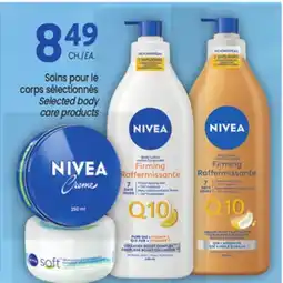Uniprix NIVEA Soins pour le corps sélectionnés/Selected body care products offer