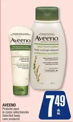 Jean Coutu AVEENO Selected body care products offer