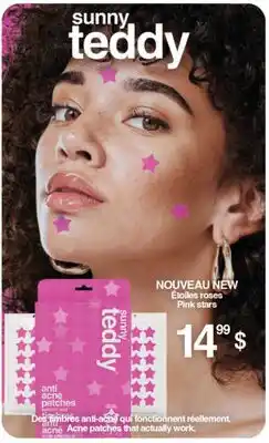 Jean Coutu Sunny teddy Pink stars offer