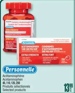 Jean Coutu Personnelle Acetaminophen offer