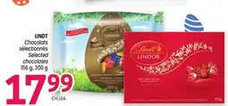 Uniprix LINDT Chocolats sélectionnés /Selected chocolates offer
