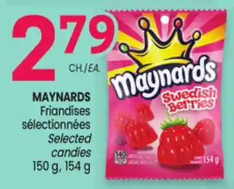 Uniprix MAYNARDS Friandises sélectionnées / Selected candies offer