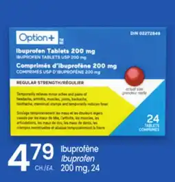 Uniprix Option+ Ibuprofène / Ibuprofen offer