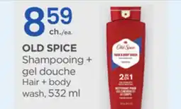Proxim OLD SPICE Hair + body wash offer