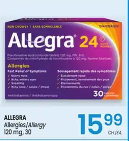 Uniprix ALLEGRA Allergies/Allergy offer