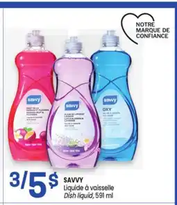 Uniprix SAVVY Liquide à vaisselle / Dish liquid offer