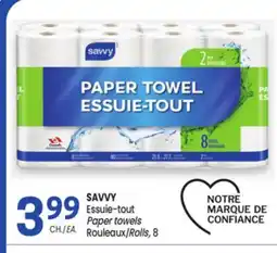 Uniprix SAVVY Essuie-tout Paper towels Rouleaux/Rolls offer