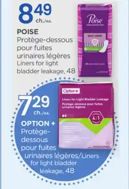 Proxim POISE Liners for light bladder leakage offer