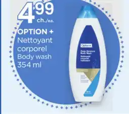 Proxim OPTION + Body wash offer