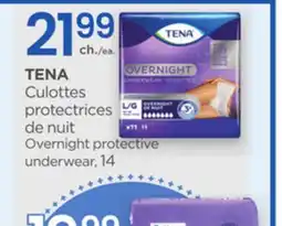 Proxim TENA Overnight protective underwear offer