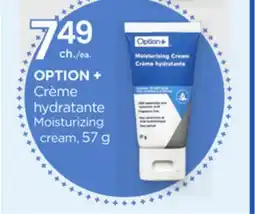 Proxim OPTION + Moisturizing cream offer