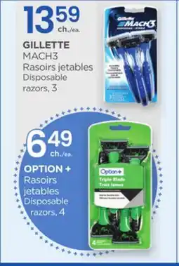 Proxim GILLETTE Disposable razors offer
