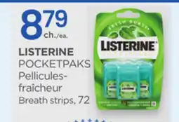 Proxim LISTERINE Breath strips offer