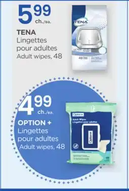 Proxim TENA Adult wipes offer
