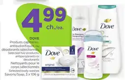 Proxim DOVE Selected hair products, antiperspirants or deodorants offer