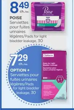 Proxim POISE Pads for light bladder leakage offer
