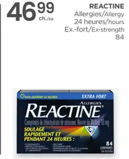 Proxim REACTINE Allergy offer