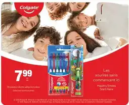 Jean Coutu COLGATE Selected toothbrushes offer