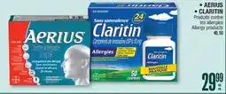 Jean Coutu AERIUS, CLARITIN Allergy products offer