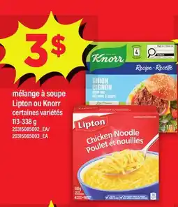 Maxi MÉLANGE À SOUPE LIPTON OU KNORR offer