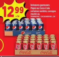 Maxi BOISSONS GAZEUSES PEPSI OU COCA-COLA offer
