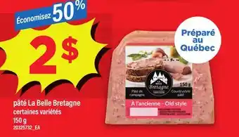 Maxi PÂTÉ LA BELLE BRETAGNE offer