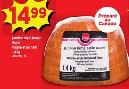Maxi JAMBON STYLE TOUPIE ROYAL offer