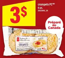 Maxi CRUMPETS PC, 6 UN offer