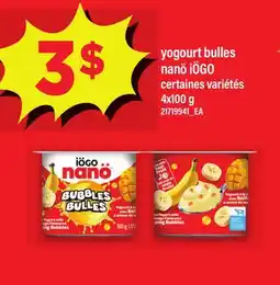 Maxi YOGOURT BULLES NANÖ IÖGO offer