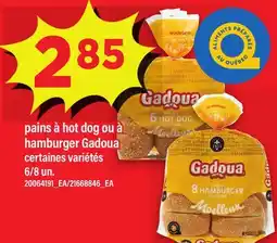Maxi OU À PAINS À HOT DOG OU À | HAMBURGER GADOUA, 6/8 UN offer