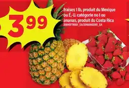 Maxi FRAISES, 1 LB, OU ANANAS offer