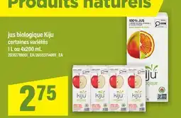 Maxi JUS BIOLOGIQUE KIJU, 1 L ou offer
