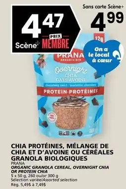 Rachelle-Bery Grocery PRANA ORGANIC GRANOLA CEREAL, OVERNIGHT CHIA OR PROTEIN CHIA offer