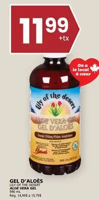 Rachelle-Bery Grocery LILY OF THE DESERT ALOE VERA GEL offer