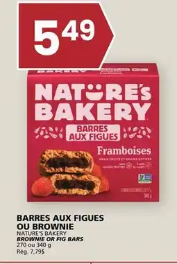 Rachelle-Bery Grocery NATURE'S BAKERY BROWNIE OR FIG BARS offer