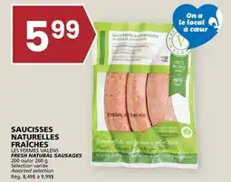 Rachelle-Bery Grocery LES FERMES VALENS FRESH NATURAL SAUSAGES offer
