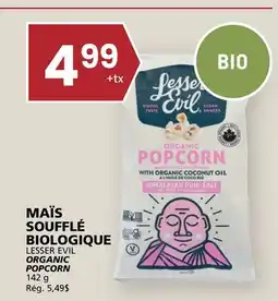 Rachelle-Bery Grocery LESSER EVIL ORGANIC POPCORN offer