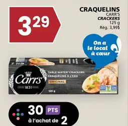 Rachelle-Bery Grocery CARR'S CRACKERS offer