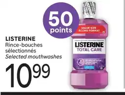 Brunet LISTERINE Rince-bouches sélectionnés offer