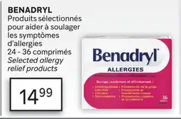 Brunet BENADRYL Produits sélectionnés pour aider à soulager les symptômes d'allergies offer