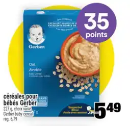 Super C Céréales pour bébés Gerber | Gerber baby cereal offer
