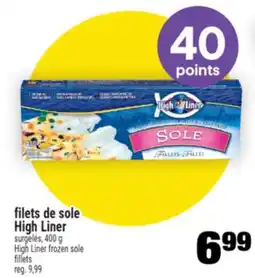 Super C Filets de sole High Liner | High Liner frozen sole fillets offer