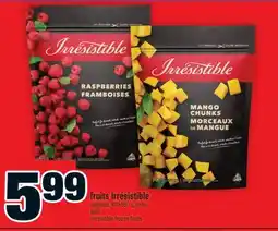 Super C FRUITS IRRÉSISTIBLE | Irrésistible frozen fruits offer