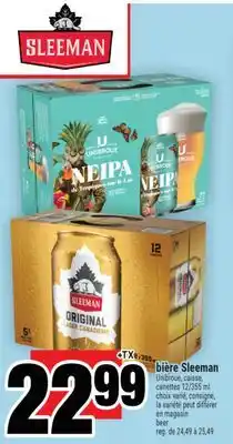 Super C Bière Sleeman | beer offer